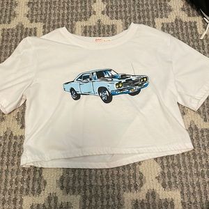 too small, has a few snags on the back by the neck but good condition